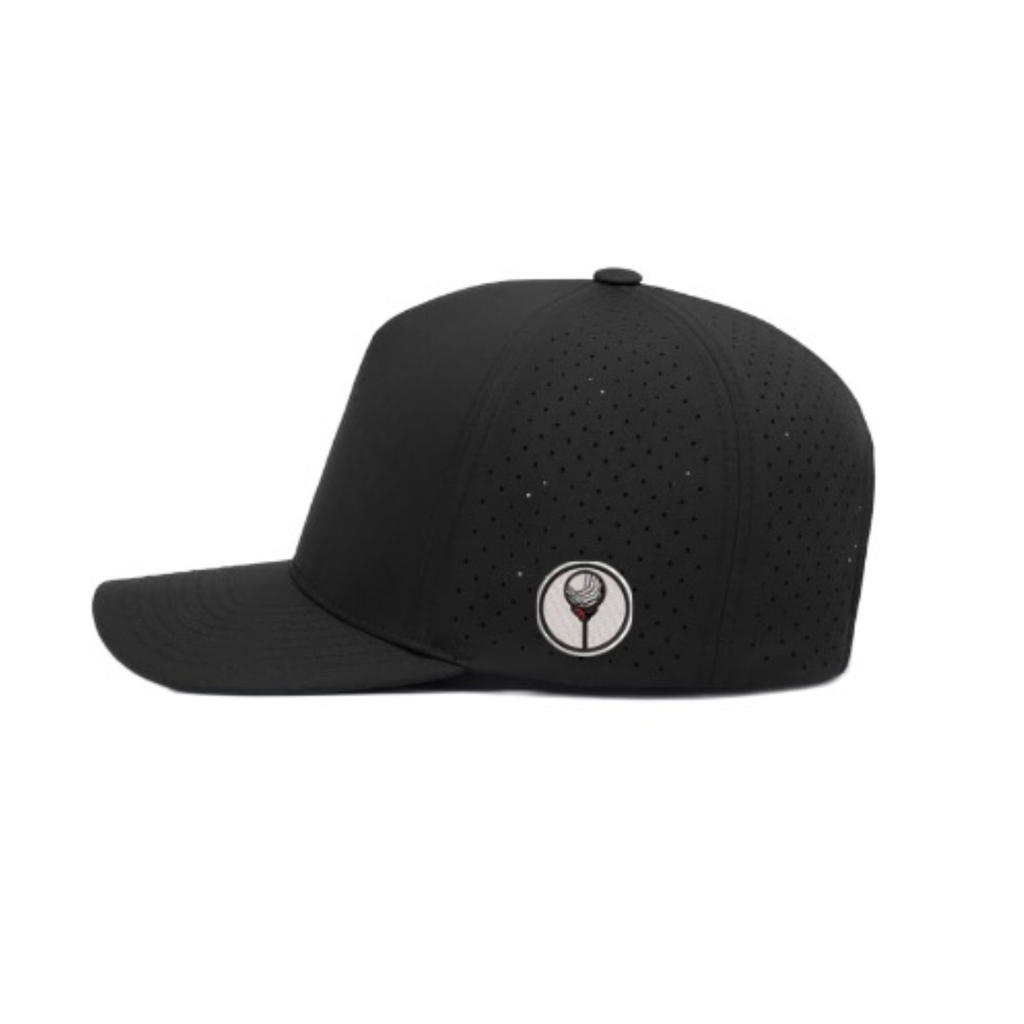 Black- Sh!ttiest Golfer Snapback Rope Hat