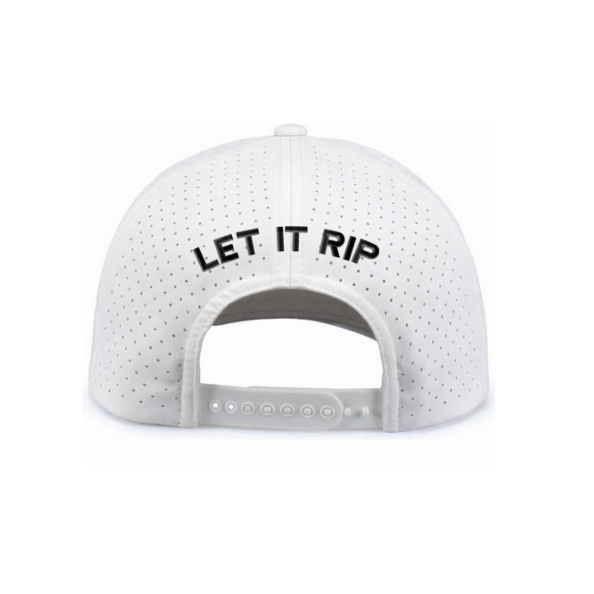 White- Sh!ttiest Golfer Snapback Rope Hat